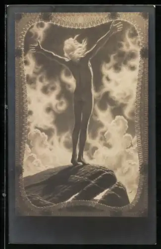 Künstler-AK Fidus: Nr. 35, Lichtgebet