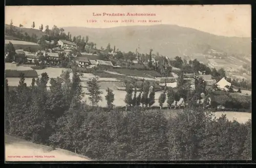AK Espi près Massat, Les Pyrénées Ariégeoises, Le Village