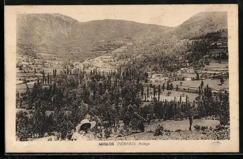 AK Miglos /Ariège, Norrat, Panorama