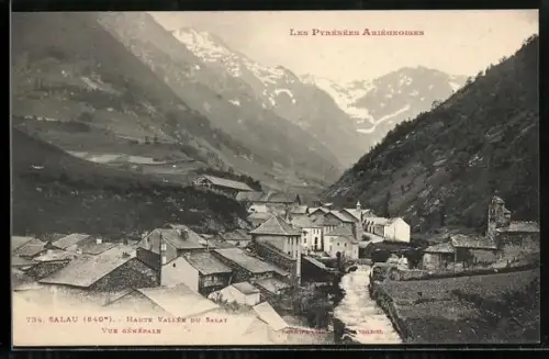 AK Salau /Haute Vallée du Salat, Les Pyrénées Ariégeoises, Vue Générale