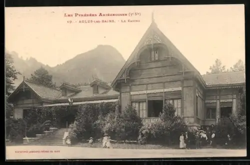 AK Aulus-les-Bains, Les Pyrénées Ariégeoises, Le Casino