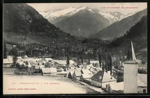 AK Sérac-d`Ustou, Les Pyrénées Ariégeoises, Vue générale
