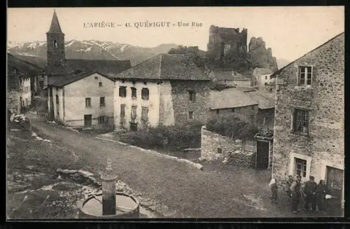 AK Quérigut, Une Rue