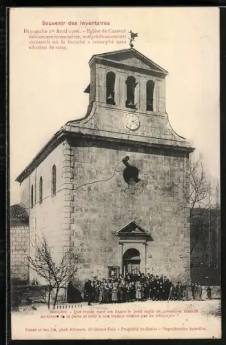 AK Cazavet, Eglise de Cazavet