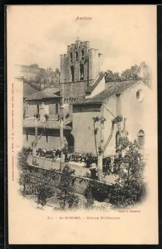 AK St-Girons /Ariège, Eglise St-Vallier