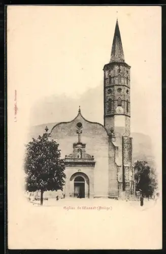 AK Massat /Ariège, L`Eglise