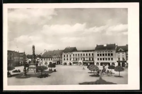 AK Wischau / Vyskov, Námestí