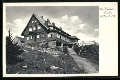 AK Heufuderbaude, Berghütte im Isergebirge