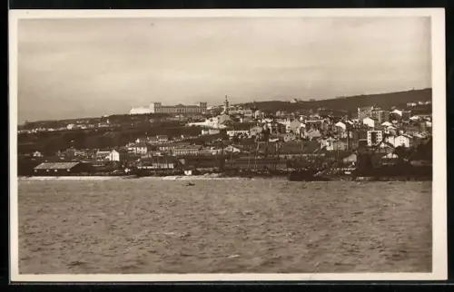 AK Lissabon, Panorama aus der Vogelschau