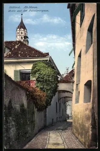 AK Alt-Meran, Partie in der Passeierergasse