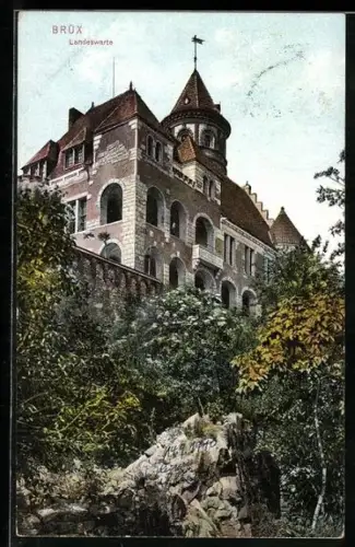 AK Brüx, Blick auf die Landeswarte