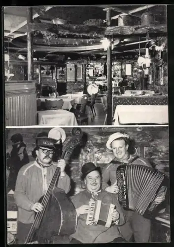 AK Arosa, Musiker Max, Moritz und Bobby im Sporthotel Valsana