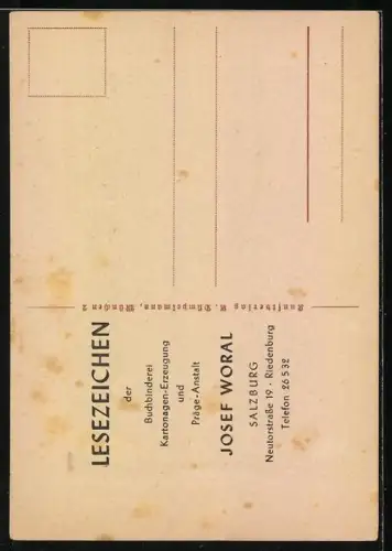 AK Portrait von Justus von Liebig mit einem Zitat aus seinen autobiographischen Aufzeichnungen