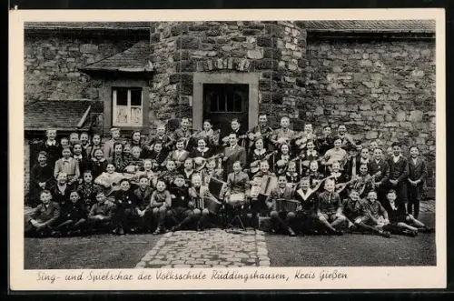 AK Rüddingshausen /Giessen, Sing- und Spielschar der Volksschule