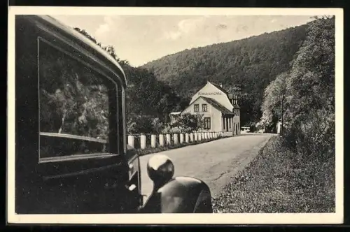 AK Bad Schwalbach im Wispertal, Restaurant und Pension Riesenmühle, Bes. Gg. Daniel