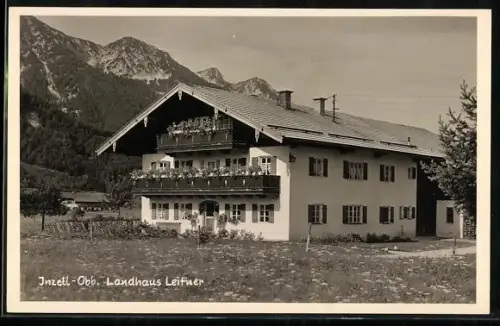 AK Inzell /Obb., Gasthof Landhaus Leitner