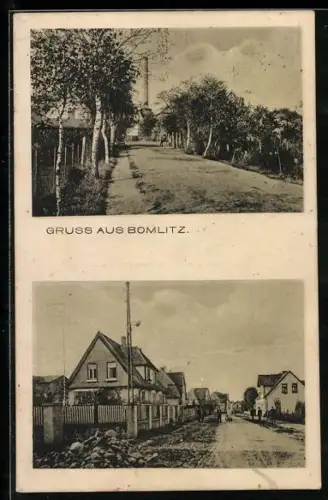 AK Bomlitz, Strassenpartie im Ort