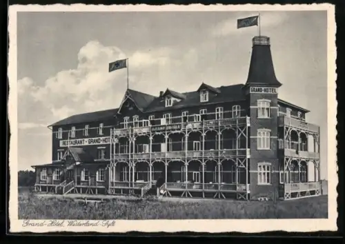 AK Westerland /Sylt, Grand-Hotel, Inh. Eduard Wulff, 