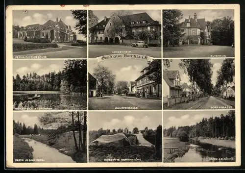 AK Bomlitz i. H., Verwaltungsgebäude, Gutshaus, Hauptstrasse