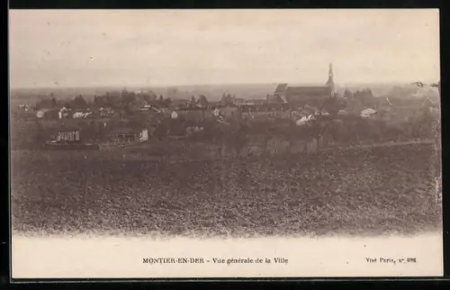AK Montier-en-Der, Vue générale de la Ville