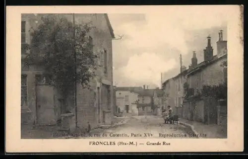 AK Froncles /Hte-M., Grande Rue