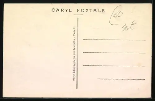 AK Villers-sous-St-Leu /Oise, Le Passage à niveau