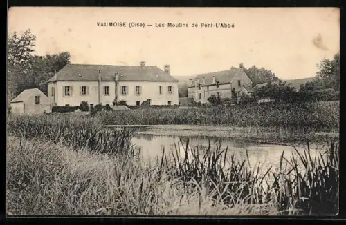 AK Vaumoise /Oise, Les Moulins de Pont-L`Abbé