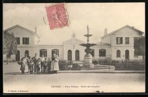AK Croissy, Place d`Aligre, École des Garcons