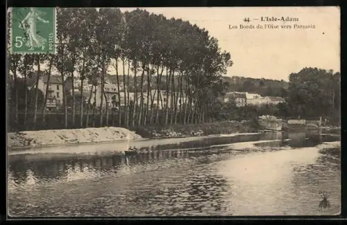 AK L`Isle-Adam, Les Bords de l`Oise vers Parmain