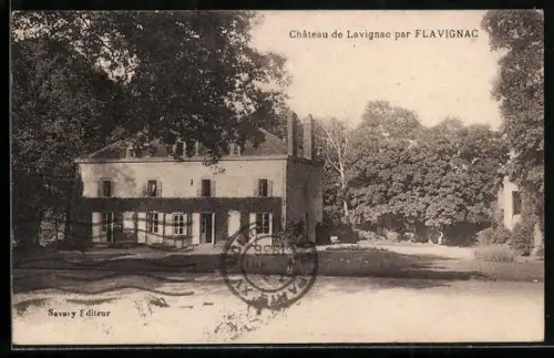 AK Flavignac, Château de Lavignac