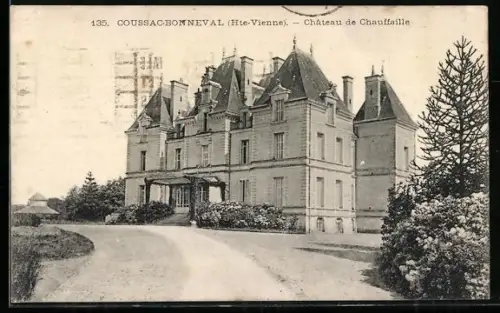 AK Coussac-Bonneval /Hte-Vienne, Château de Chaufaille