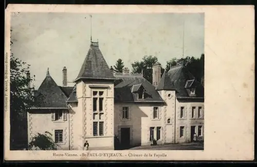 AK St-Paul-d`Eyjeaux /Haute-Vienne, Château de la Fayolle