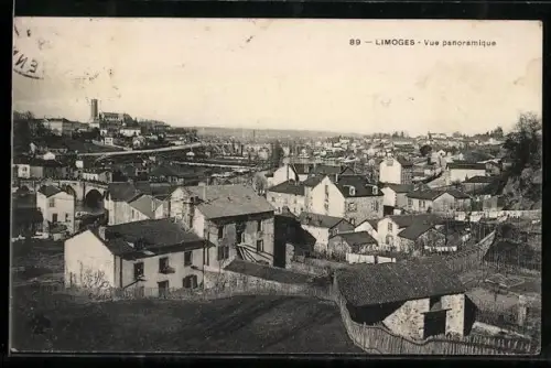 AK Limoges, Vue panoramique