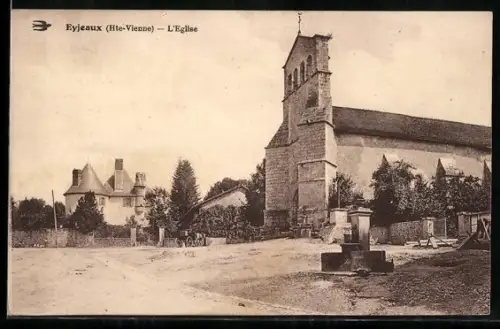 AK Eyjeaux /Hte-Vienne, L`Église