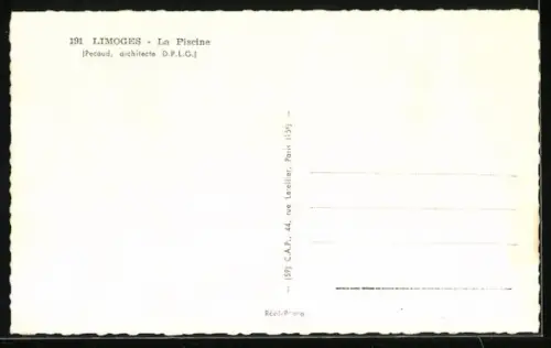 AK Limoges, La Piscine