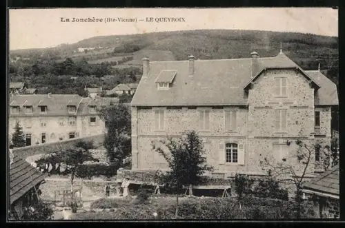 AK La Jonchère /Haute-Vienne, Le Queyroux et paysage environnant
