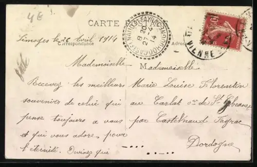 AK Limoges, La Préfecture