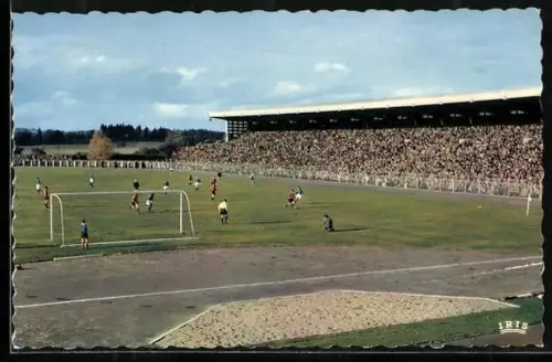 AK Limoges /Haute-Vienne, Le Stade municipal pendant un match de football