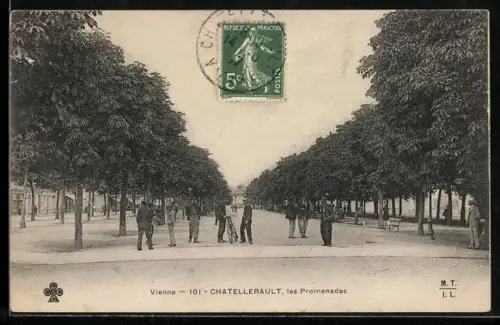 AK Châtellerault, Les Promenades