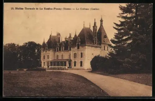 AK La Roche-Posay /Vienne, Le Château, Casino