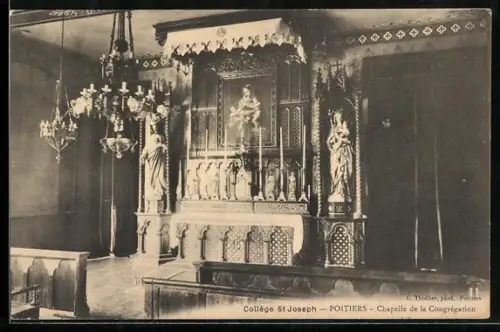 AK Poitiers, Collège St Joseph, Chapelle de la Congrégation