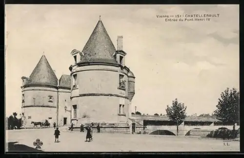 AK Châtellerault, Entrée du Pont Henri IV