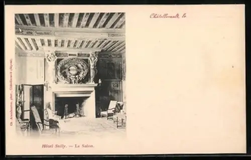 AK Châtellerault, Hôtel Sully, Le Salon