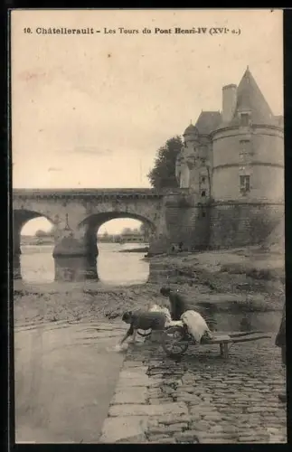 AK Châtellerault, Les Tours du Pont Henri-IV