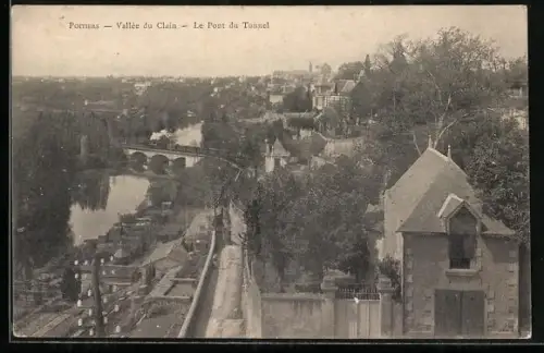 AK Poitiers, Vallée du Clain, Le Pont du Tunnel