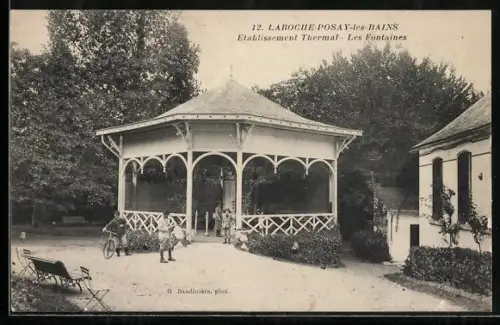 AK La Roche-Posay-les-Bains, Établissement Thermal, Les Fontaines