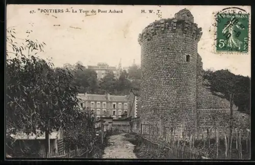 AK Poitiers, La Tour du Pont Achard