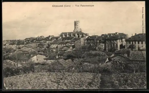 AK Gimont /Gers, Vue Panoramique