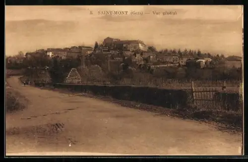 AK Saint-Mont /Gers, Vue générale