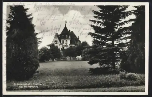 AK Gültstein bei Herrenberg, Erholungsheim Gültstein